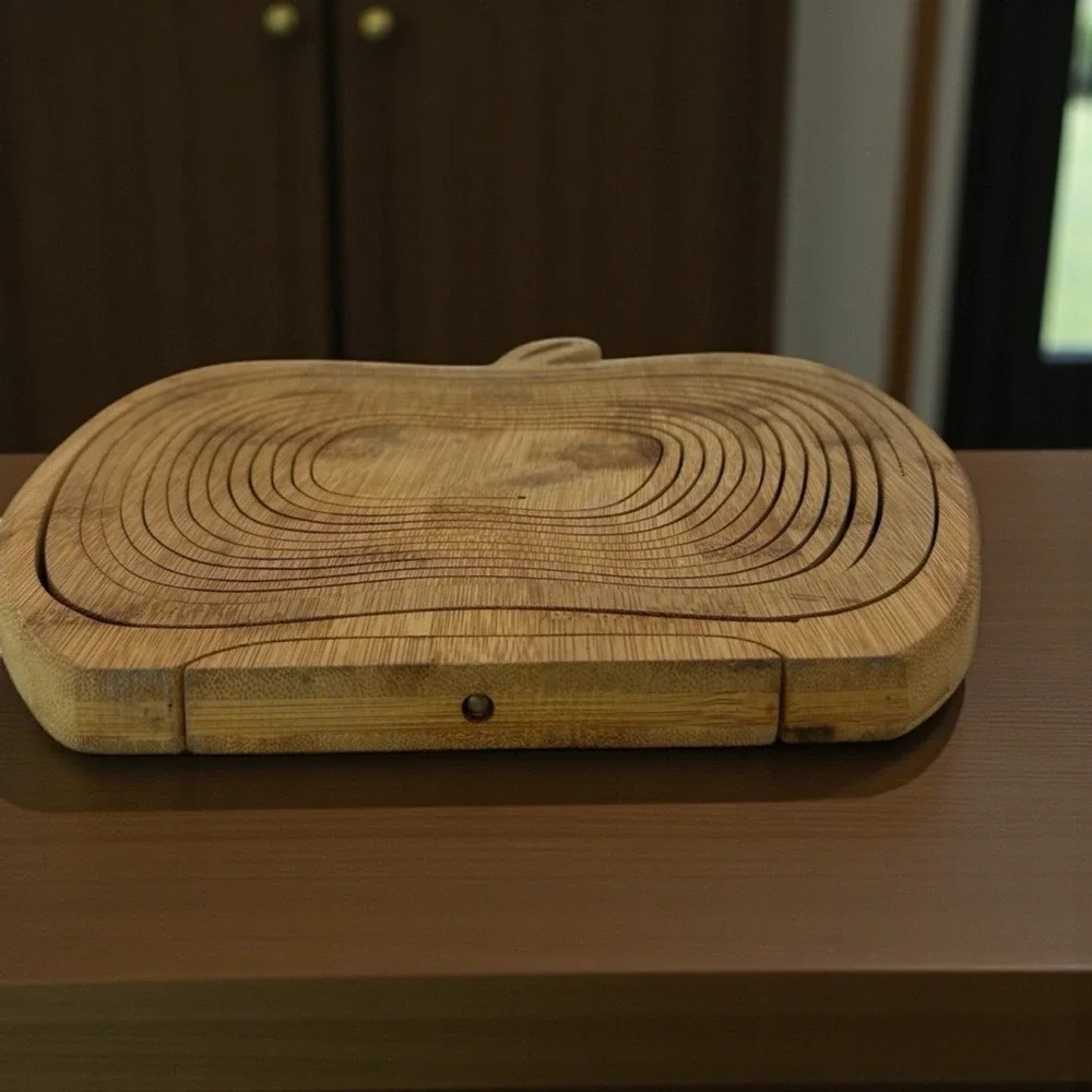 Wooden Collapsible Basket